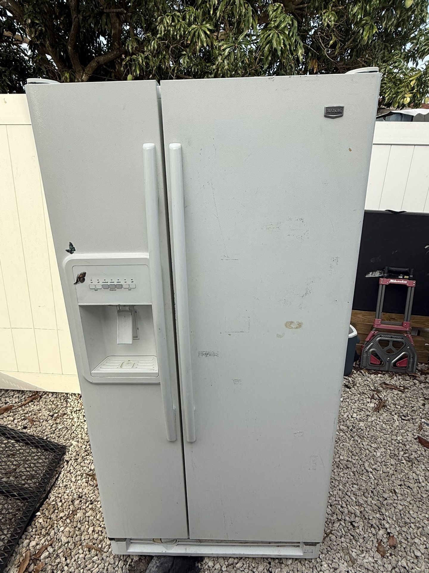 Double Door Fridge With Freezer Fully Working