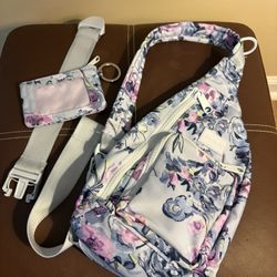 Blue Floral Vera Bradley Bag