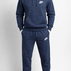 New Custom Medium Navy Blue Unisex Sweatsuit 