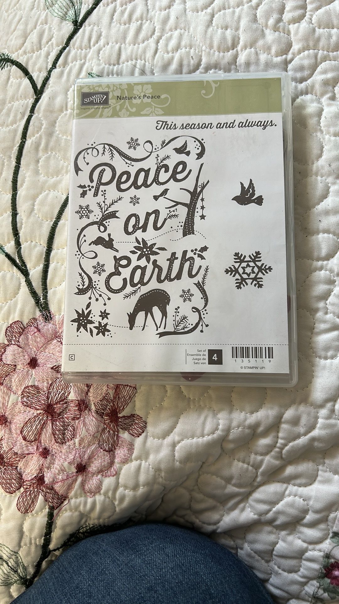 Stampin' Up! Black Ornate Holiday Stamp Set