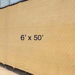 FENCE SCREEN 6 X 50 Privacy Screen - 6x50 BEIGE