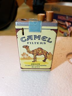 Vintage Camel Lighter Cigarette Pack likeness