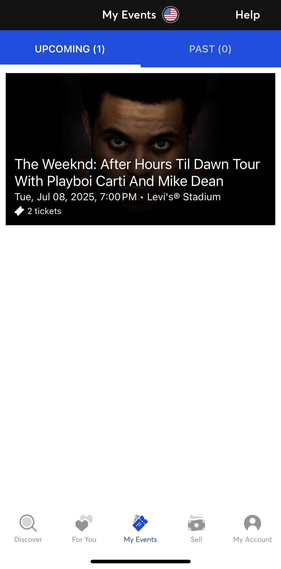 The Weeknd Tickets Levi’s Stadium