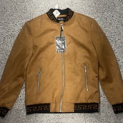 VIP Collection Premium Suede-Style Jacket – Retail $120, Selling for $80