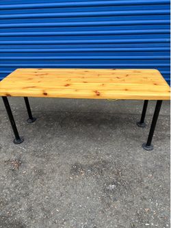 Beautiful cedar coffee table!