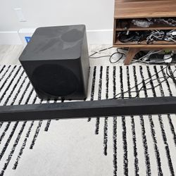 Vizio Soundbar and Dayton Audio Subwoofer