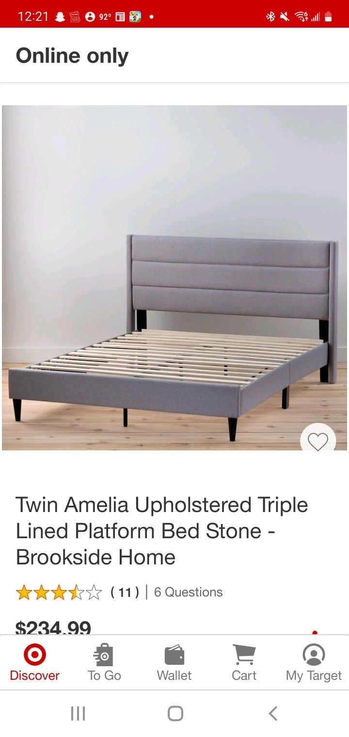Twin Bed 