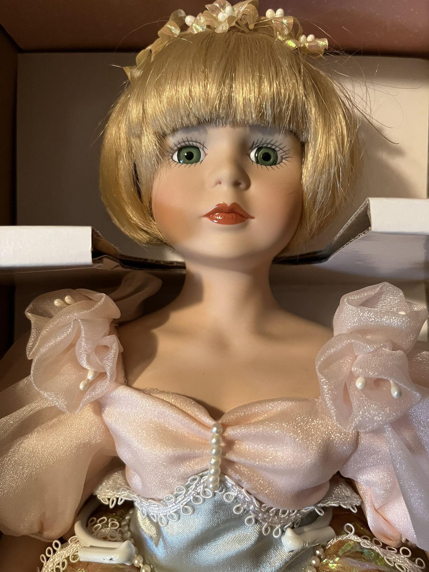 Vintage Porcelain Ballerina Doll