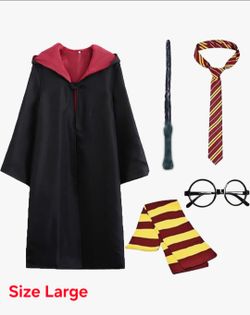 Harry Potter Costume - Size Large.