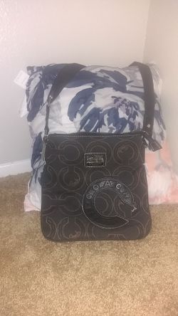 Coach hand bag