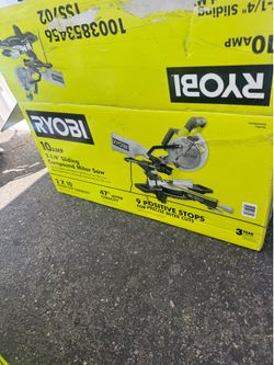 10 Amp Corded 7-1/4 in. Compound Slidir. Miter Saw