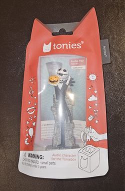 The Nightmare Before Christmas Jack Skellington Tonie (Brand New)