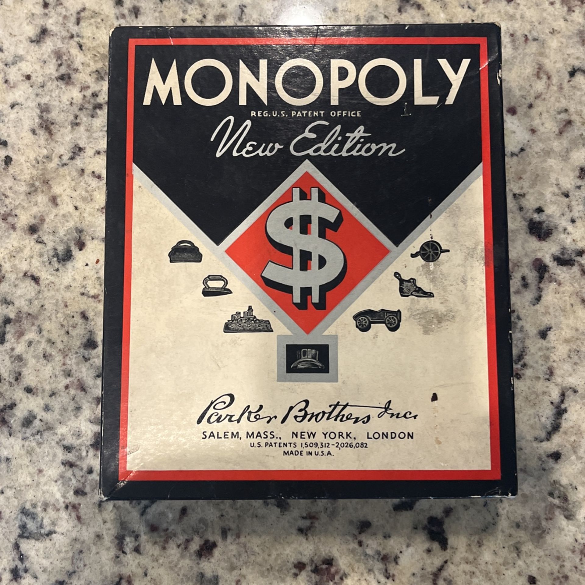 Vintage Monopoly Rare 1935 New Edition