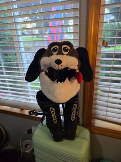 Funny dog helmet cover