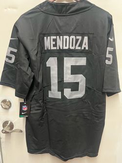 Fernando Mendoza NFL Las Vegas Raiders Black Jersey New Size Large