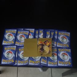 25 Mystery Pokemon Cards ( 2 Rare Golden Cards)