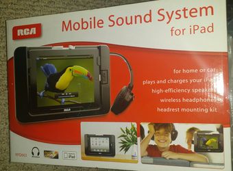 Mobile sound system for ipod Brand new Sealed