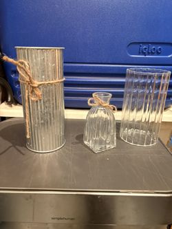 Flower Vases For Events (one Lot)