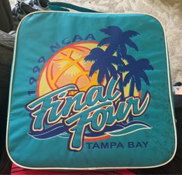 Seat cushion from 1999 final Four Tampa, Florida