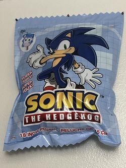 Sonic the Hedgehog Popsicle Plush – Rare Collectible