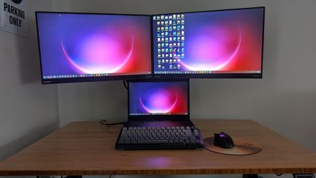 Dual Monitor Setup + Monitors