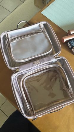 CALPAK large clear cosmetics case