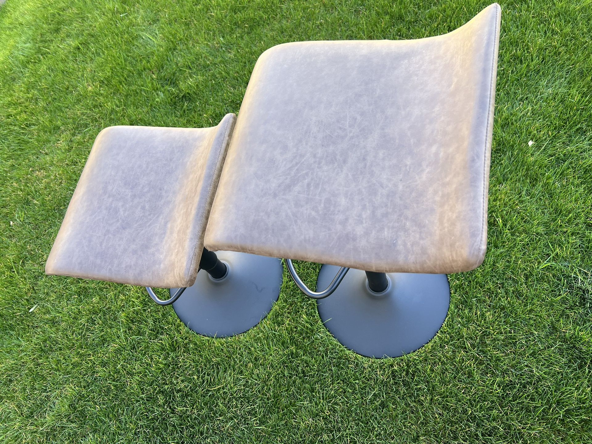 Adjustable Bar Stool For Kitchen Counter, Set Of 2