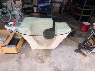 Glass table