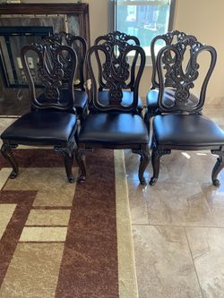 Six chairs