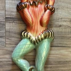 Kitschy Chalkware Wall Art