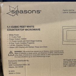 Seasons Microwave 