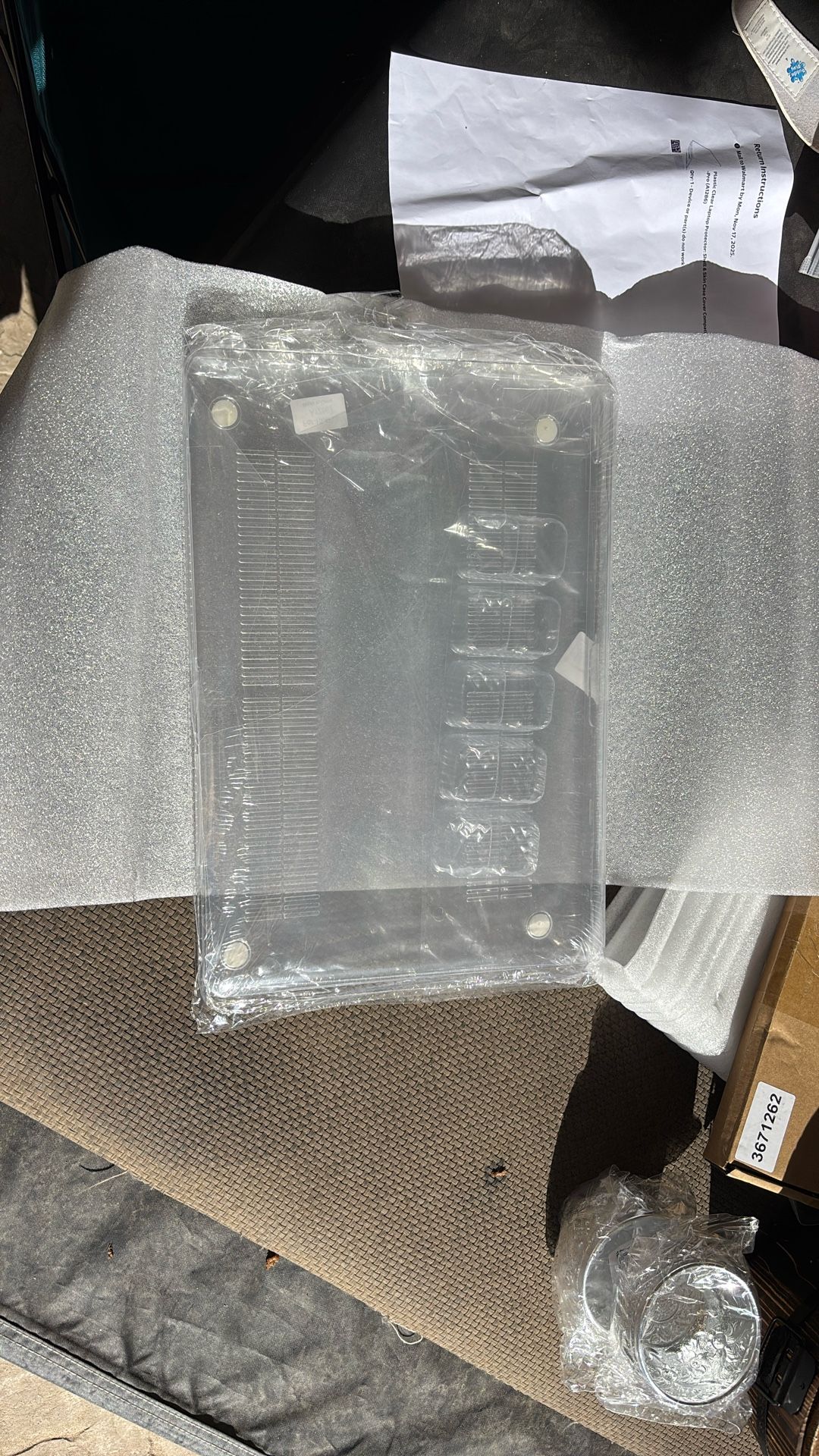 Apple Laptop 15.4 Inch Cover Clear