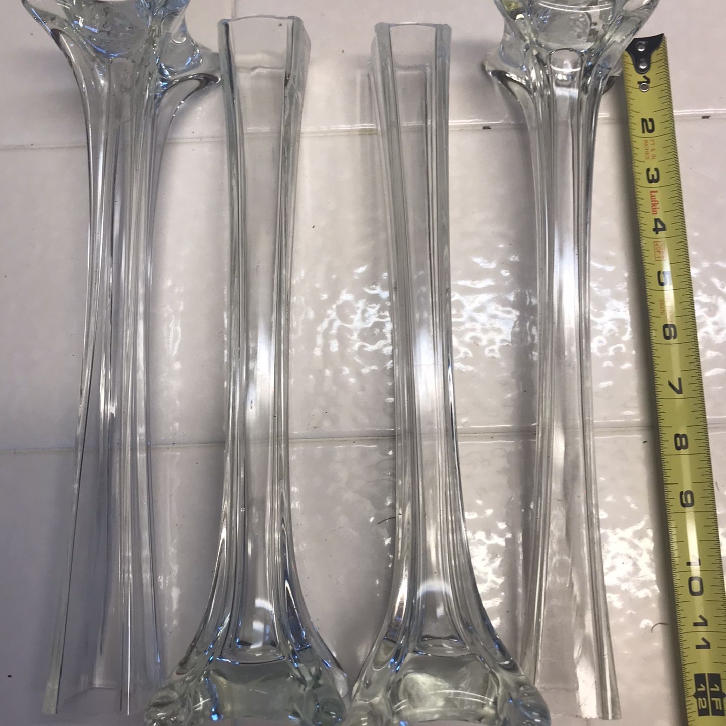 Bases de cristal y ceramica