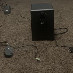 Logitech Speakers and Base