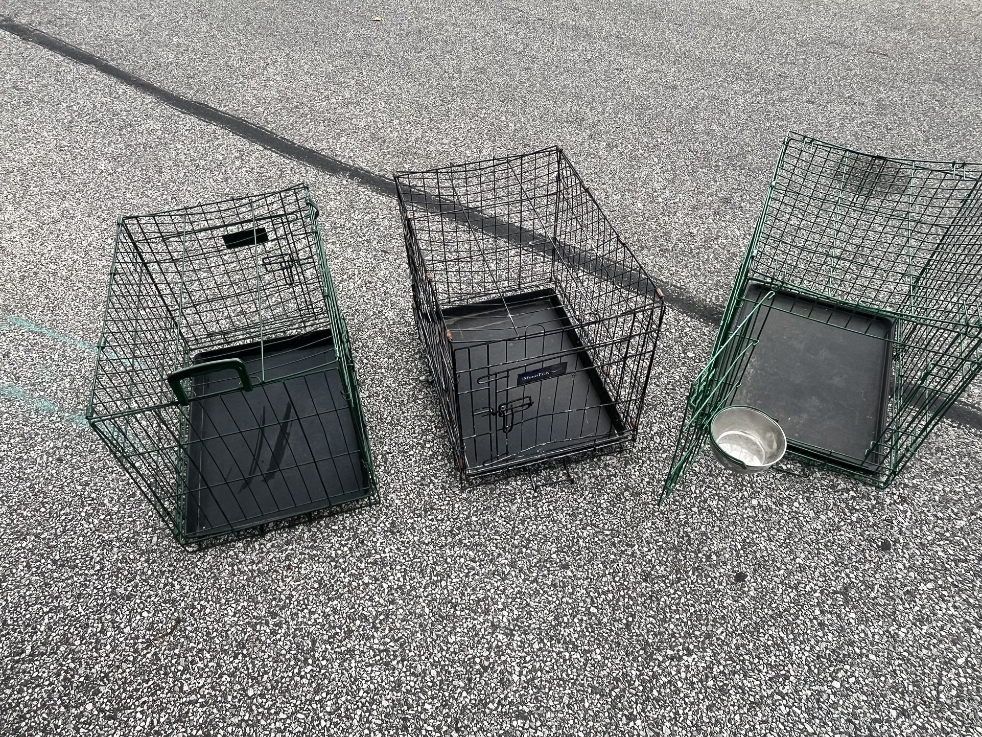 🐶 Puppy 🐕 Dog Cages With Bottom Tray 
