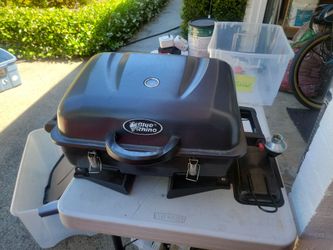Camping propane stove.  "Blue Rhino"