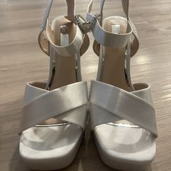 Ivory Bridal Melora Shoes (wide)