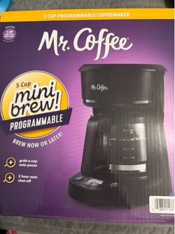 Mr. Coffee 5-Cup Programmable Coffeemaker