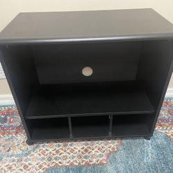 29”W Rolling Storage stand for Small TV or Kitchen Microwave Soporte de almacenamiento con ruedas