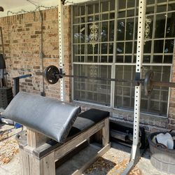 Workout Gear - Weights , Bench press , Pull up Bar 