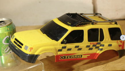 1/18 scale RC body only rare hard shell not heavy