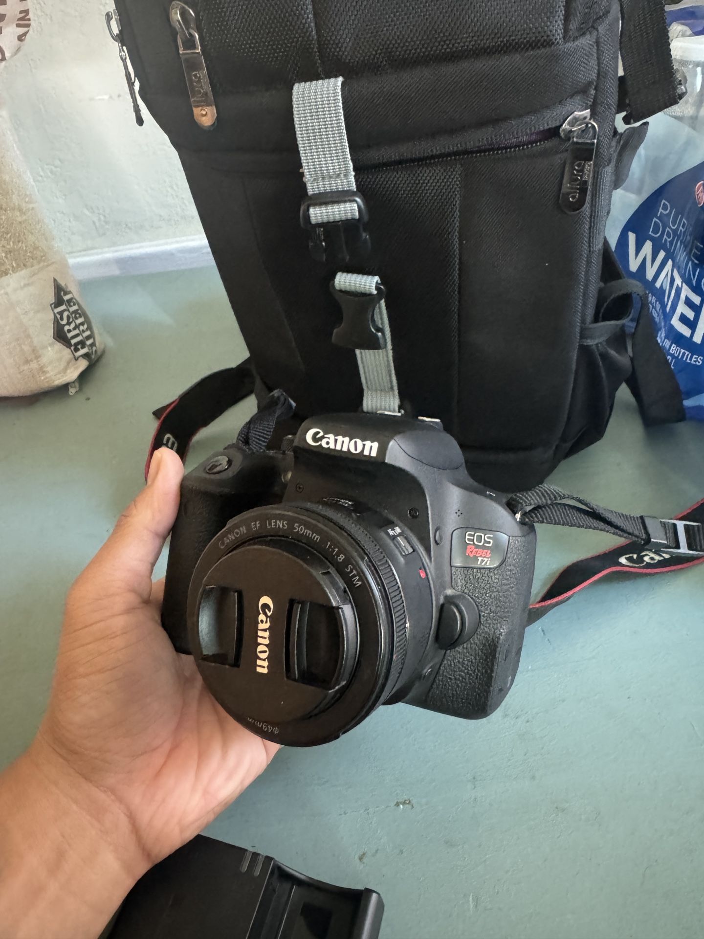 Canon EOS Rebel T7i w/ 50mm Lens