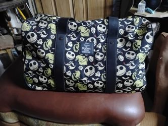 Disney nightmare before Christmas rolling duffle bag