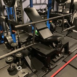 Rogue Fitness CB-1 Olympic Camber Squat Barbell - 85 Lbs!