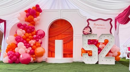 Party decoration and party supplies