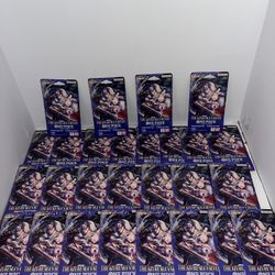 One Piece: The Azure Sea's Seven (OP14) Sleeved Booster Packs Lot Of 33