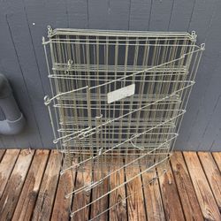 Metal Dog Folding Fence Puppy Playpen 