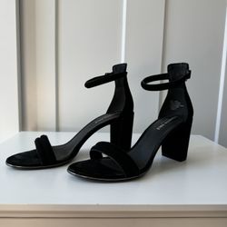 Black Kenneth Cole Ankle Strap Sandals