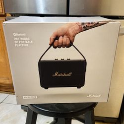 Marshall Kilburn II Wireless Portable Speaker – Rich Bass, Premium Vintage Design, Fast Charging