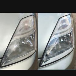 Polish Auto Headlight Restoration
